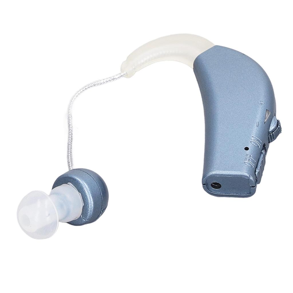 Sound Amplifier BX 07 Rechargeable Single Digital Ear Amplification Device for Hearing Assisstance Blue