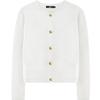 Women's Lightweight Open Front Long Sleeve Casual Button Down V-Neck Cardigan Sweater