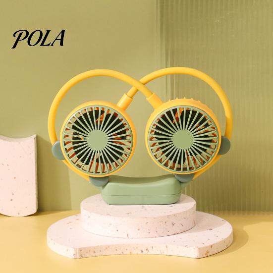 Long-Lasting Battery Life Fan Lazy Hanging Neck USB Rechargeable Portable Personal with 2-Speeds And Cooling 2-speeds Adjustable Hose Quiet