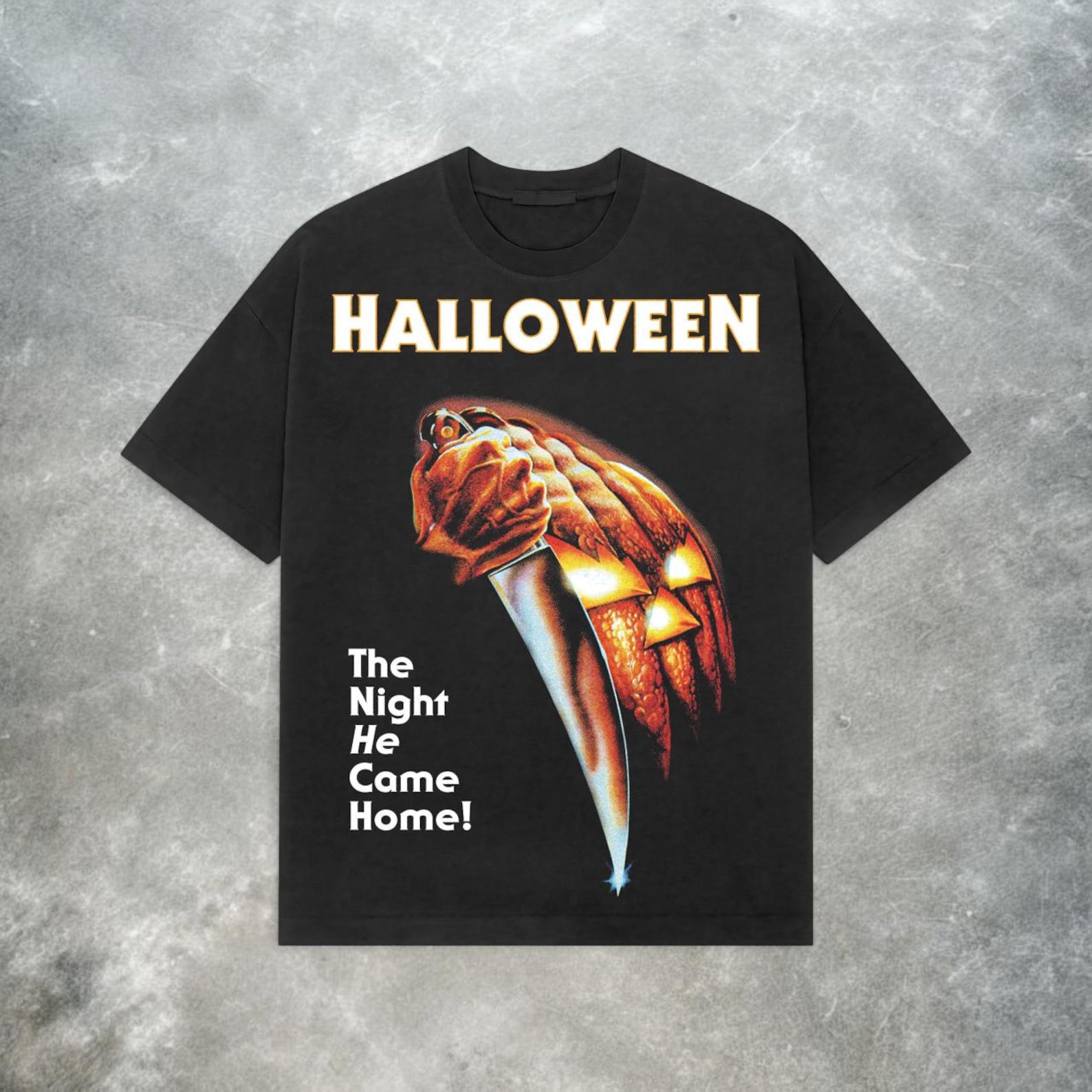 Retro Michael Myers Halloween Tee: Vintage Horror Movie T-Shirt L