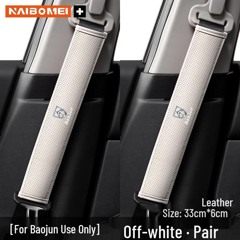 Car Seat Belt Shoulder Pad Protector for Baojun 560, 730, 510, 310, KiWi, RC3