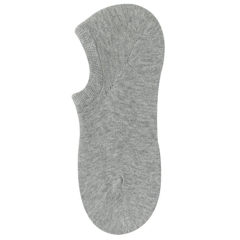 Summer Thin Men's Boat Socks, Anti-pilling and Non-dropping, Solid Color Deodorizing, Sweat-absorbing Invisible Socks, Pure Cotton Socks