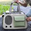 Pet Carrier Large Capacity Portable Single Shoulder Dog Pet Bag with Ventilation Window for Outdoor Travel