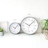 KATOMOKU plywood clock, 24S, black, km-151BKS, wall clock with continuous second hand, 20.2cm diameter (SKP quartz clock)
