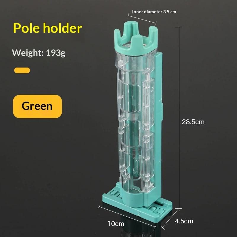 Plastic Fishing Barrel Bottle Holder Fishing Rod Holder Barrel Rack Basket Outdoor Fishing Box Pole Water Carrier Accessories