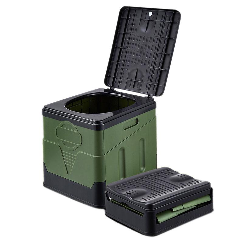 Custom Portable Folding Car Toilet Seat for Camping and Emergencies