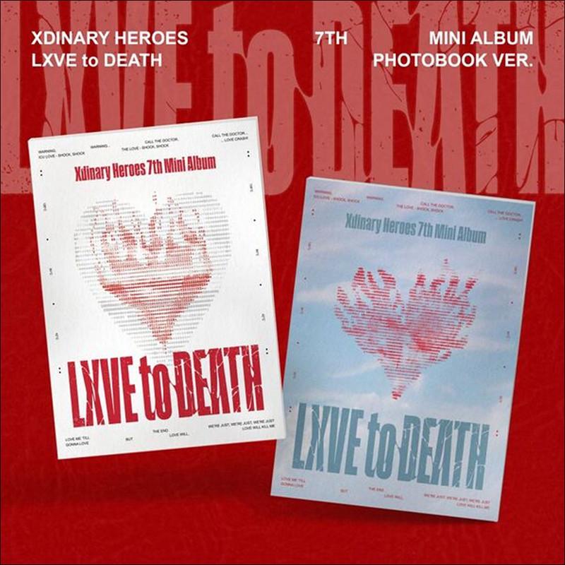 [Pre-order] (Photobook Ver.) Xdinary Heroes - LXVE To DEATH 7th Mini Album + Free Gift
