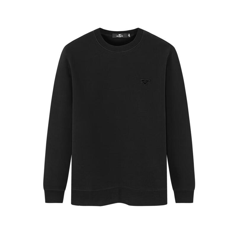 Septwolves Men's Casual Round Neck Pullover Sweatshirt