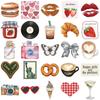 50-Pack Aesthetic Pinterest-Inspired DIY Phone Case Stickers