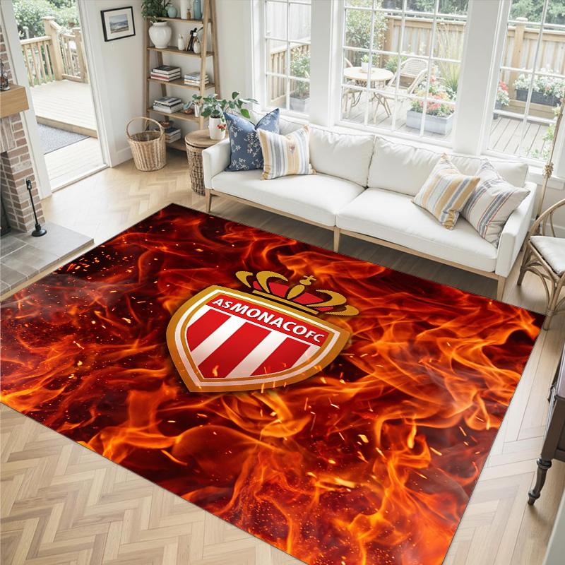 Monaco FC Design Crystal Velvet Carpet Cozy Non?Slip Printed Rug For Bedroom Living Room Entrance