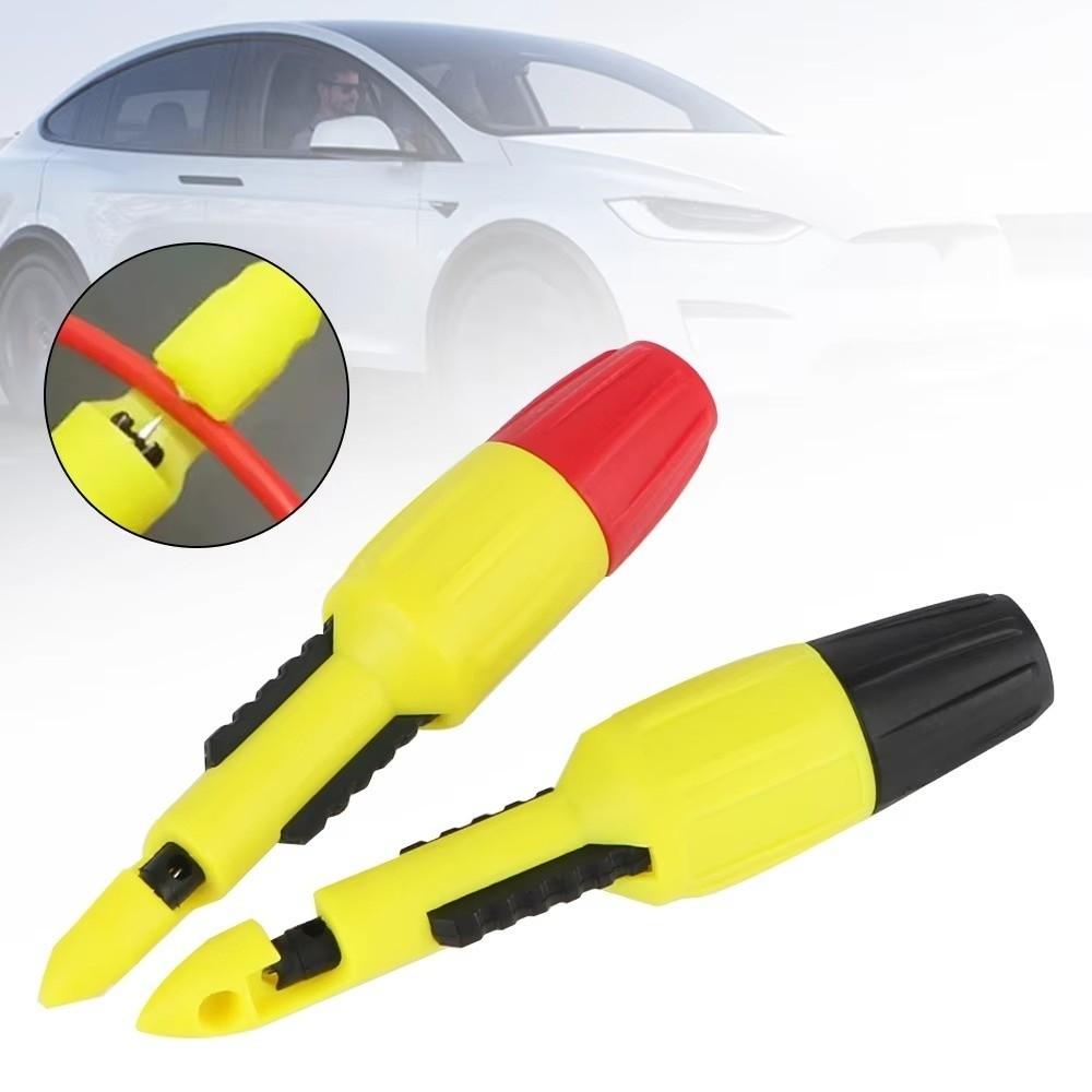 2pcs Set Non-breaking Detection Insulation Piercing Clip Puncture Test Probe Car Electrical Testing