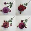 Fushou Dahlia Artificial Flower For Home Decor And Photography Props