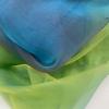 150x100cm Organza Stoff Zweifarbiges Gradient Magisches Mercerisiertes Garn Laser Stoff Blau Grün Weiches Garn Gradient Organza