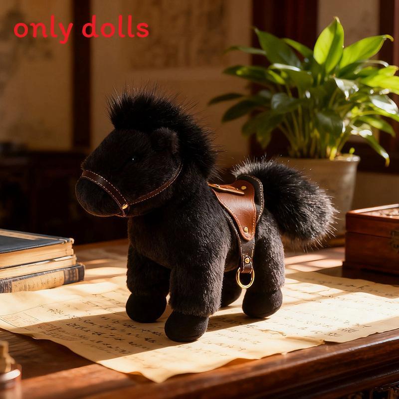 Horse Soft Stuffed Animal With Pp Cotton Filling For Holiday Gift