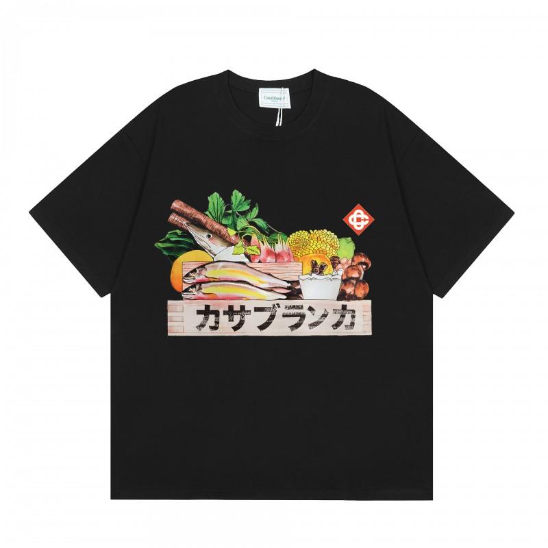 2026 Unisex Günlük Yuvarlak Yaka Kısa Kollu Tişört Pamuklu Baskılı Bol Kesim Hip Hop Tarzı