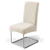Waterproof Fabric Chair Cover Leaf Pattern Jacquard Chair Seat Slipcover Piain Dining Seat Case with TPU Membrane Restaurant