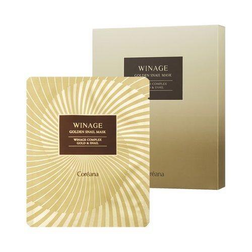 [Coreana] Wenage Golden Snail Mask (10 sheets)_638282