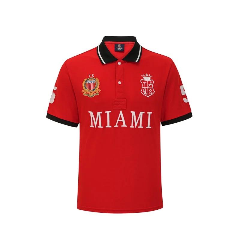 New Summer Men Polo Shirts  Short Sleeve Leisure Sports Loose Plus