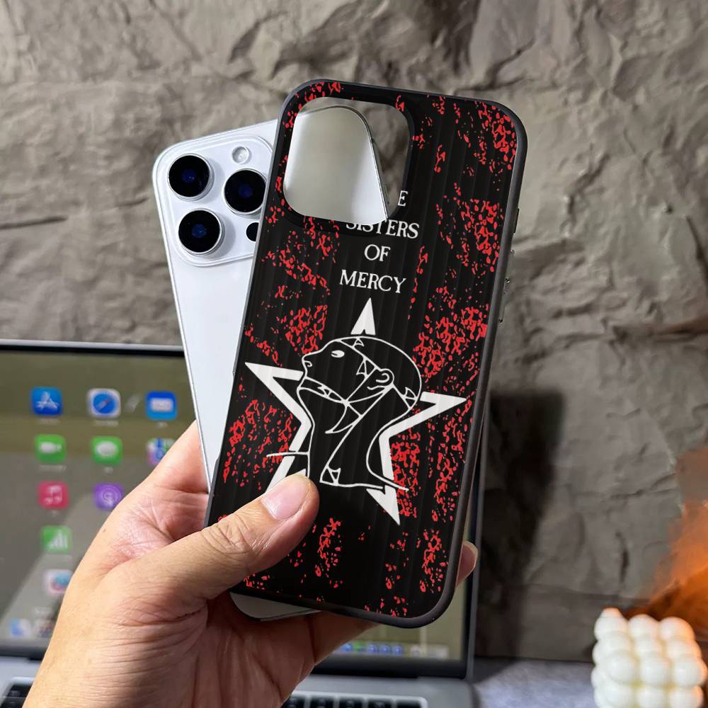 The Sisters Of Mercy Band For IPhone 17 16 15 14 Plus 13 12 11 Pro Max With Shockproof Protective Phone Cover