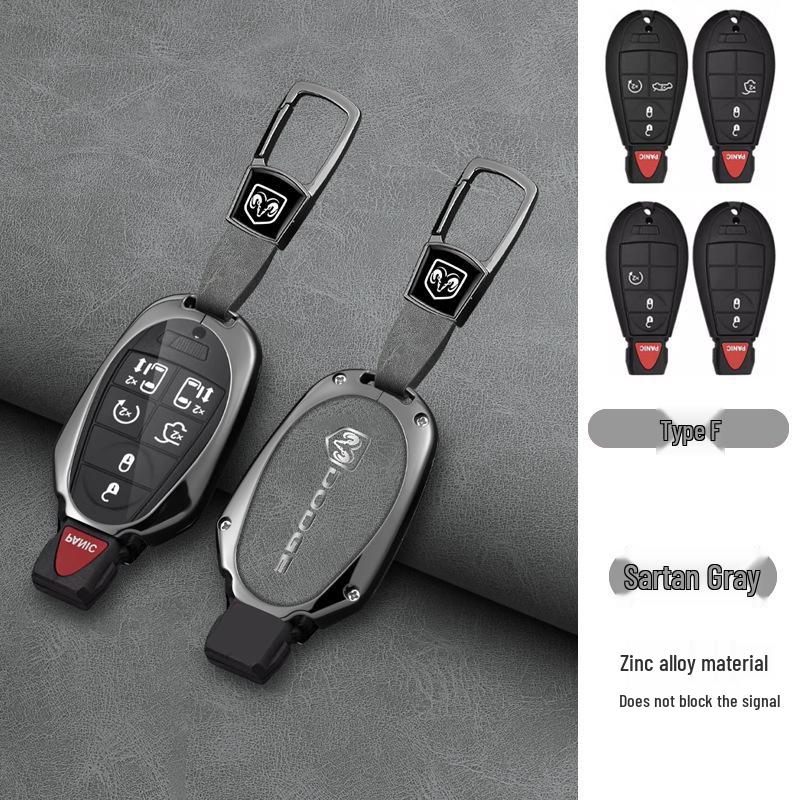 Dodge Journey Key Case for 2013-2016 Models - Metal Car Buckle Included