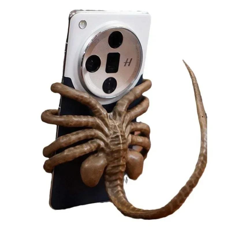 Verstellbarer Handyhalter Thriller Science-Fiction-Film Facehugger Auto-Handyhalter Halloween-Horror-Atmosphäre Heimdekoration