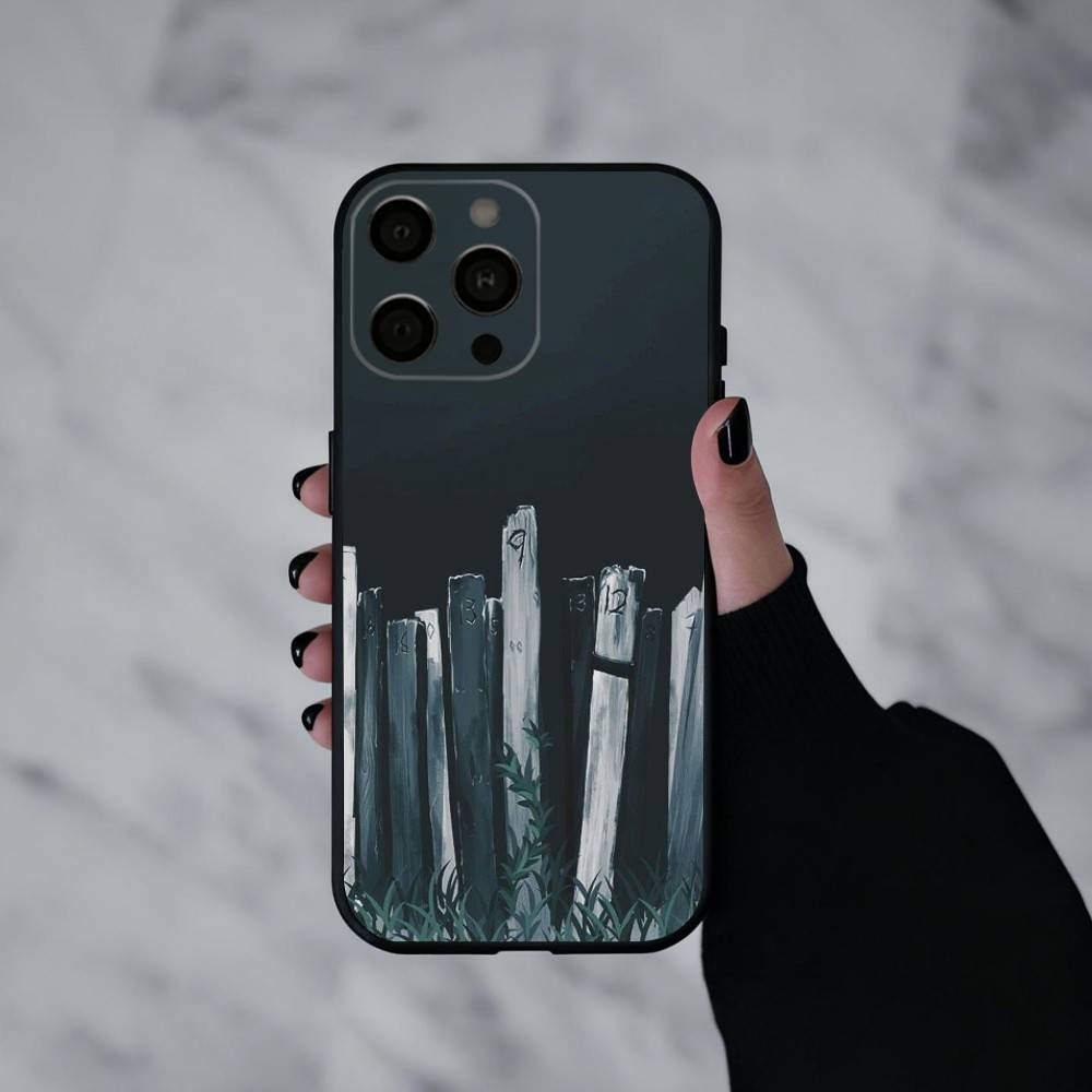 

T-Terror in R-Resonance Phone Case For iPhone 17pro,16,15,14,13,12,11 Plus,Pro Max,XS,Soft Silicone Black Cover iPhone16