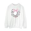 Disney Womens/Ladies Minnie Mouse Bows & Flowers Sweatshirt