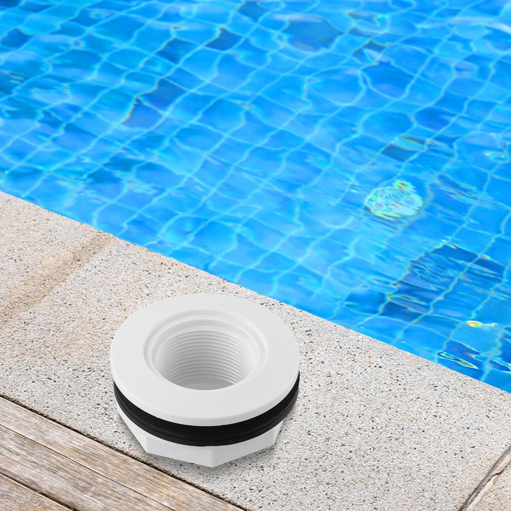 For Hayward Pool SP1023 Inlet Return Fitting With Locknut And Gasket Plastic Outdoor Water Sports Accessories Practical
