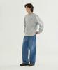 COVERNAT Small Logo Sweatshirt Light Blue