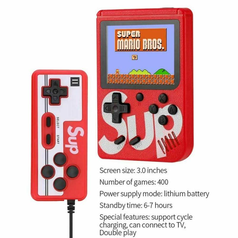LQT Handheld Game Console Portable Gameboy Box Arcade Classic Video Game Handle Retro Design