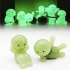 6pcs Smiski Luminous Action Figure Model Cartoon Elf Decorations Gifts Kids