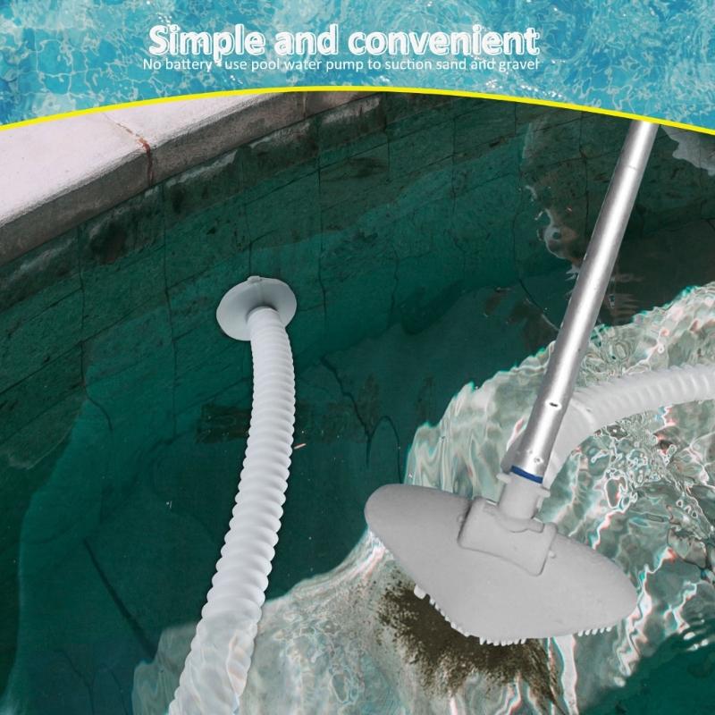 Professional Pool Maintenance Cleaner Heavy Type Pool Vacuum Brush Ergonomic Pool Maintenance Tool