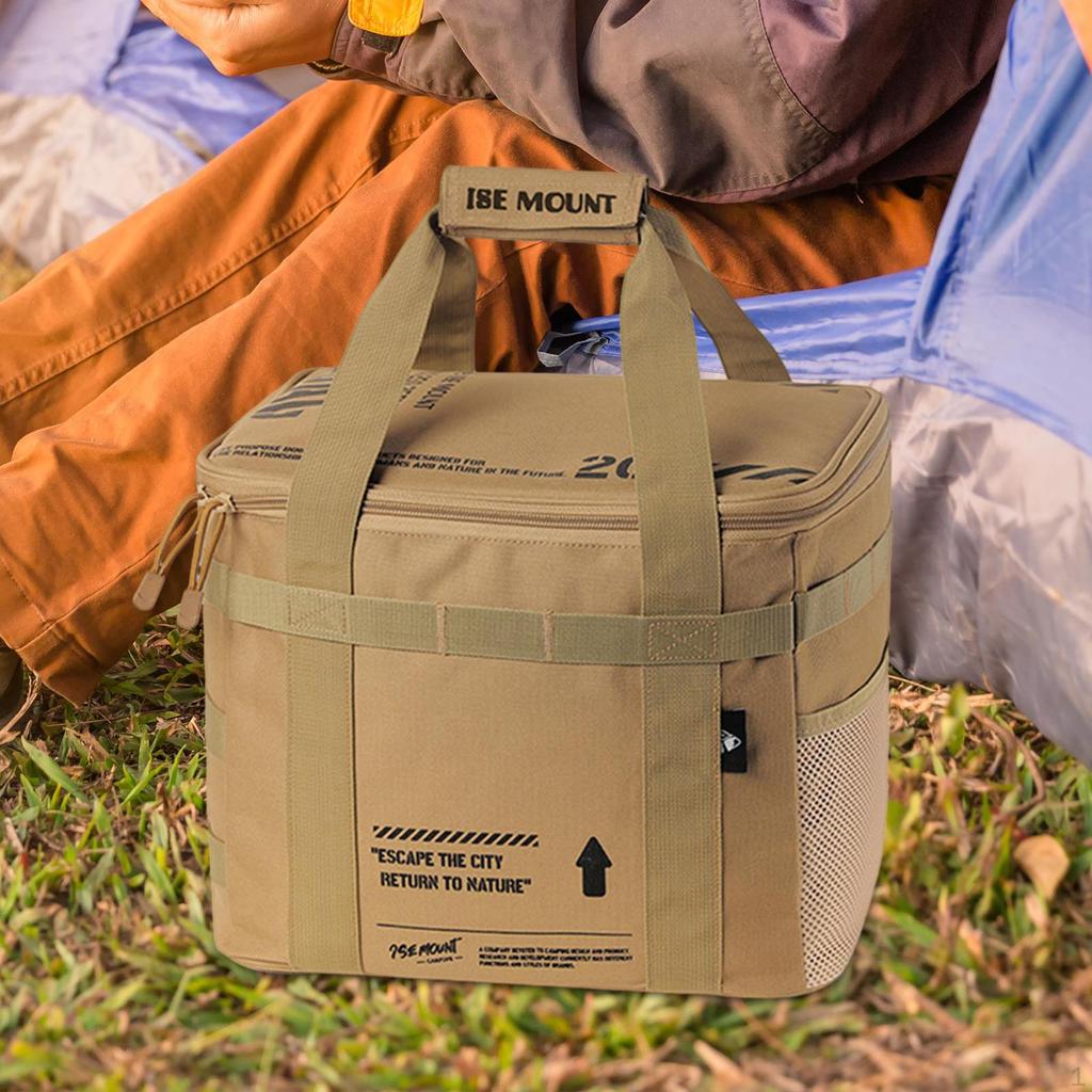 Gas Tank Storage Bag Protective Cover 20L Large Capacity Cylinder Camping Lantern Carrying