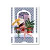 Lisbon Plant Girl Illustration Canvas Painting Wall Art Architecture Cat Woman Posters Gift Travel Print Picture Home Decoration
