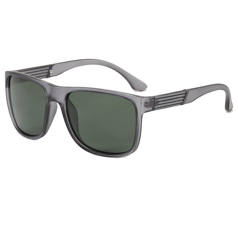 Men's & Women's Polarized Fishing & Fashion Sunglasses - Sun Protection Retro Square Frame