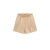 Spring New Arrival Versatile Casual Loose A- Line Wide Leg Boot Pant High Waist Pleated Casual Shorts 1478030
