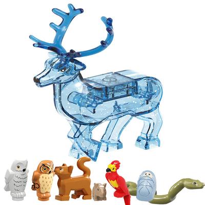 Magic Animals Fantastic Beasts Expecto Patronum Stag VS.Dementor Model Figure Blocks Construction Bricks Toys For Children