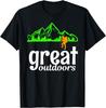 Great Outdoors Hiking Hiker Nature T-Shirt