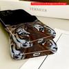 2DFlat Tiger Eyes Gaze iPhone Case All inclusive film hard iPhone case, compatible with iPhone 18 Pro Max 17 16 15 14 13 12 11