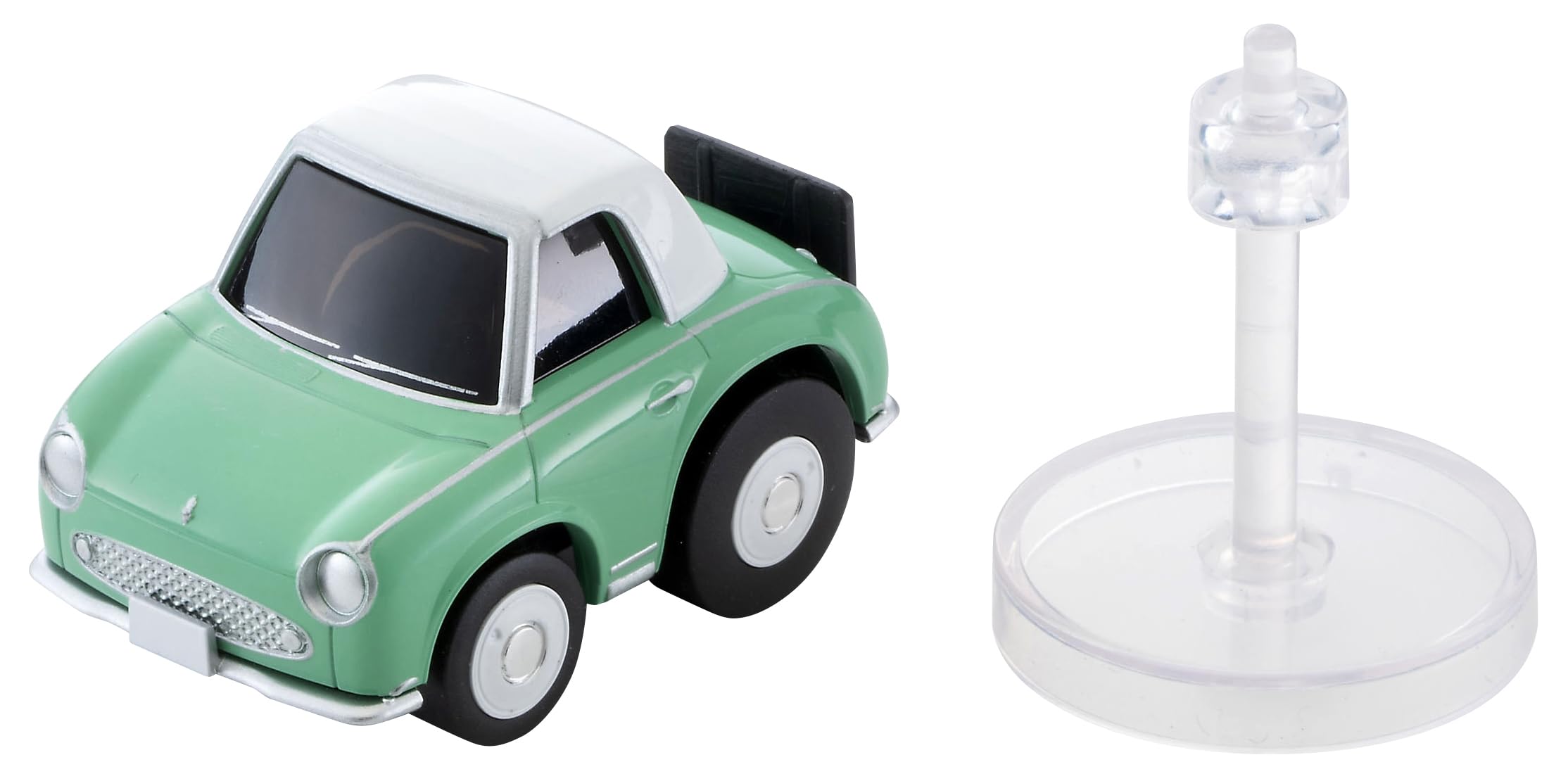 

ChoroQ Q s QS-11a Nissan Figaro GreenWhite Finished Product