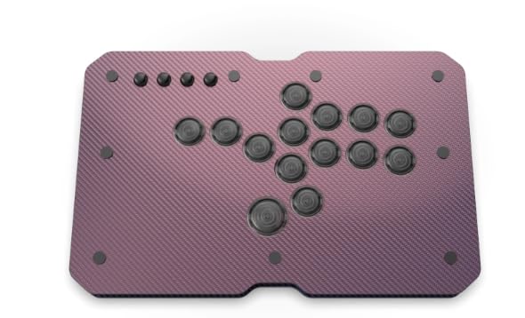 

PUNK WORKSHOP MINI BOX CARBON Punk Workshop Arcade Stick Gaming Mouse (Type B, Purple) фіолетовий