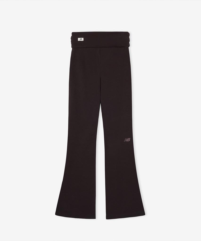 Nyuballanseu Nbmlg2W472 / Women Fitted Folded Flare Pants (Brown)