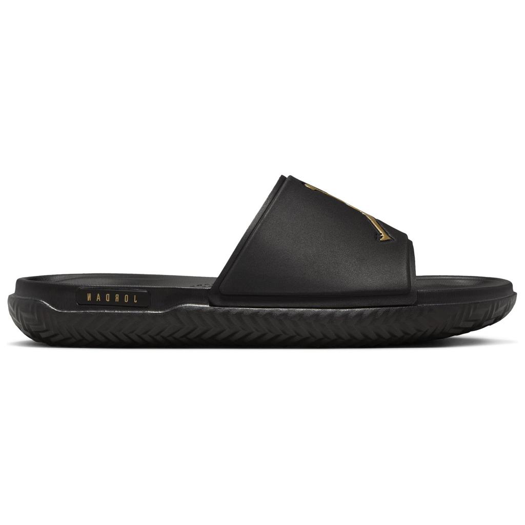 New JORDAN Jumpman Slide 'Black Metallic Gold' FQ1598-007