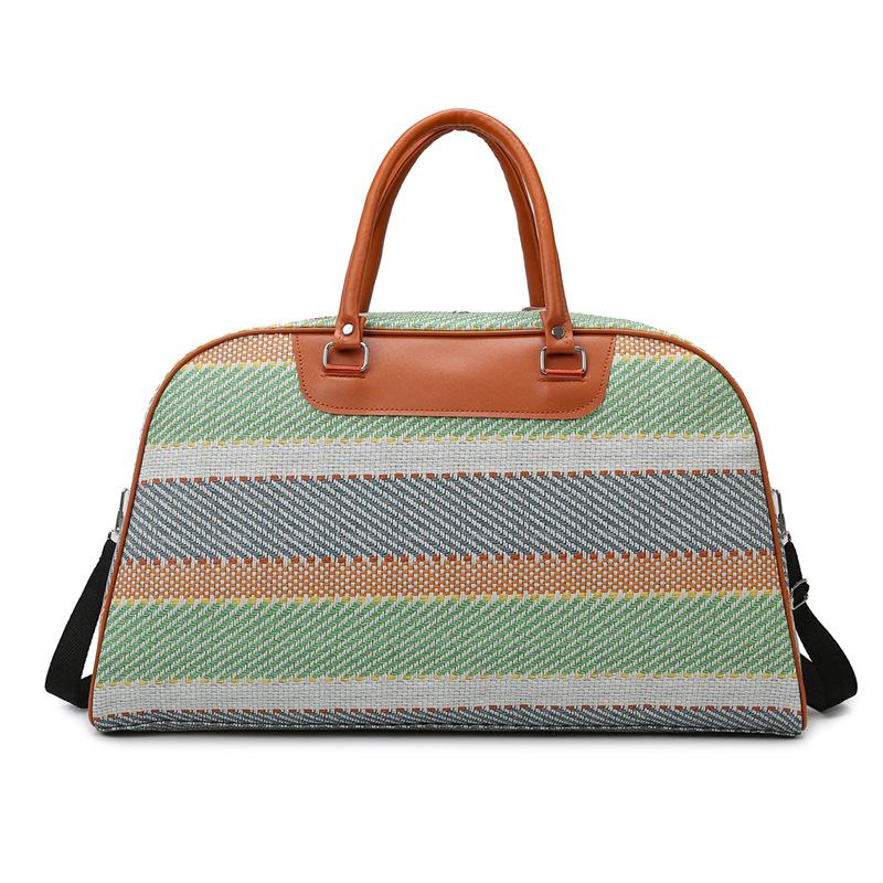 Women's plaid retro new crossbody gym bag crossbody light business trip fashion short distance handbag