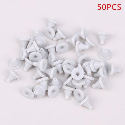 50 buc. Accesorii pentru duș Cap de duș Cap de stropire din silicon Pipă de pulverizare Piese de pulverizare Piese de duș Apa din silicon