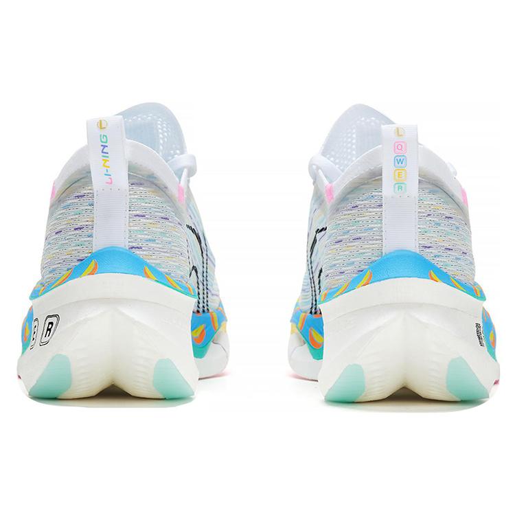 New LOL X LiNing Feidian 3 Ultra Anti Slip Wear Resistant Low Top Running Shoes Unisex White ARMT033-18