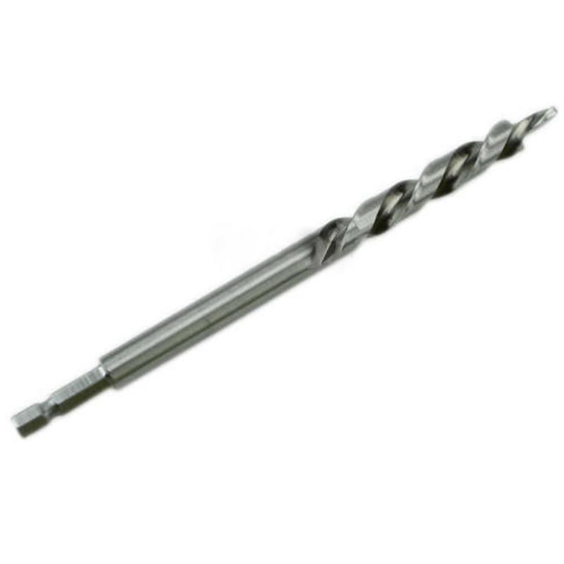Drills Jig Guide 3/8" Drill Bit HSS Limit Ring Extracting Rotary Tools Kit Woodworking 1/4" Attachment Hex Spiral