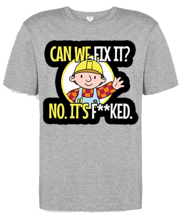 

film movie horror birthday halloween novelty t shirt for bob can we fix it fans M