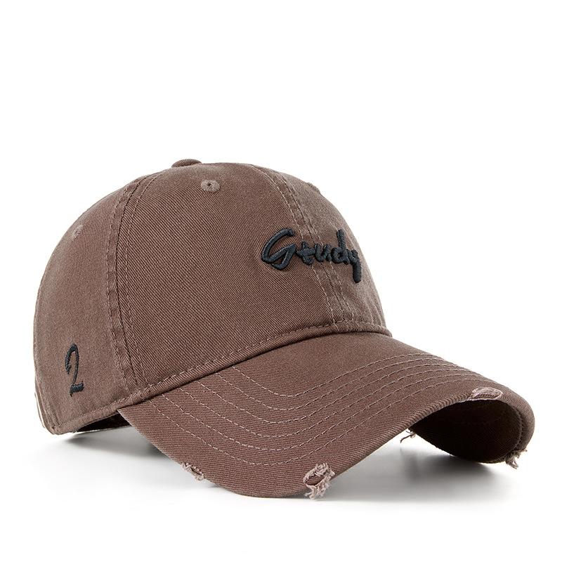 Новая бейсбольная кепка с вымытыми буквами и отверстиями — фото 8