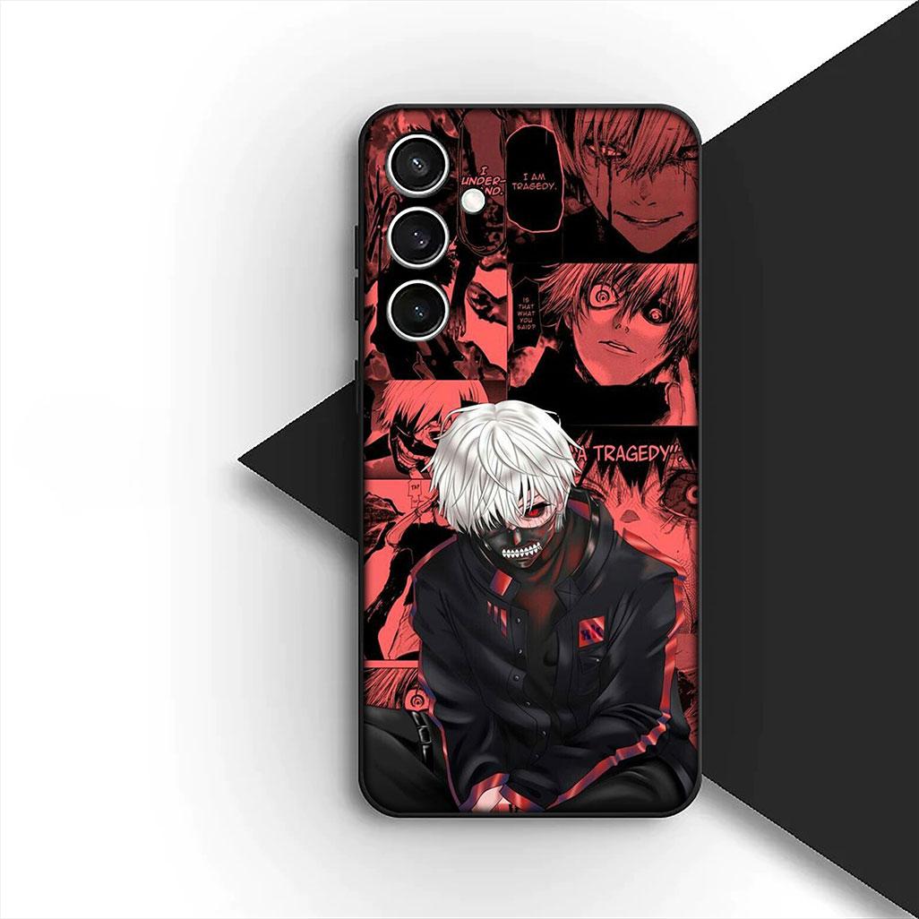 

Protective Cover for Xiaomi Redmi 15 15C A3 A4 A5 9A 9C NFC Note 9 Pro Casing Phone Case Tokyo Ghoul Cartoon Ken Kaneki Redmi 9C NFC